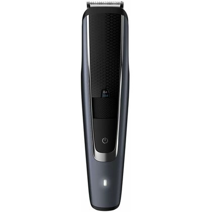 Триммер Philips BT5502/ 15 черный/ серый (длина стрижки до - 20 мм, утановок длины - 40, насадок - 2, питание - от аккумулятора)