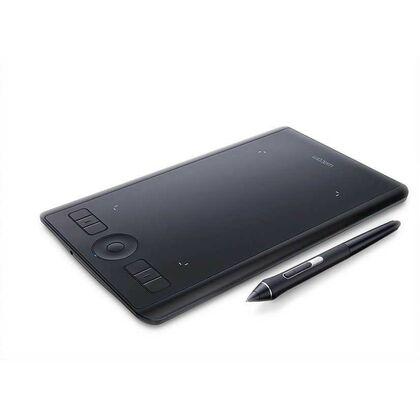 Графический планшет Wacom Intuos Pro Small беспроводной, перьевой, 269x170 мм (PTH460K0B)