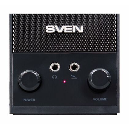 Купить Колонки 2.0  Sven SPS-604 4W, черный, miniJack 3.5, USB, Пластик (SV-0120604BK) в Симферополе, Севастополе, Крыму