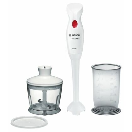Блендер погружной Bosch MSM14200 белый (400 Вт, скоростей - 1)