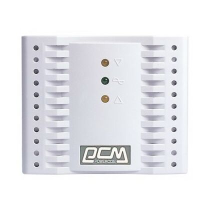 Стабилизатор PowerCom TCA-1200 W 1200 ВA/ 600 Вт, 4*Schuko (Euro)