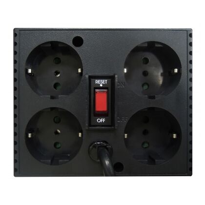Стабилизатор PowerCom TCA-3000 BL 3000 ВA/ 1500 Вт 4*Schuko (Euro)