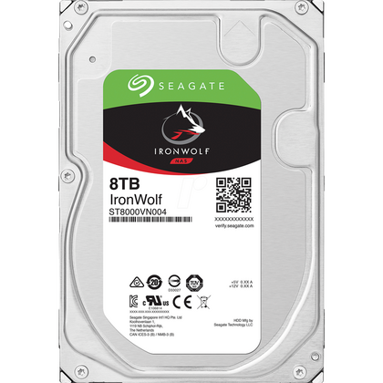 Жесткий диск HDD 3.5" SATA: 8000 Гб Seagate [7200 rpm, 256 Мб, Sata 3 (6 Gbit/ s)] ST8000VN004