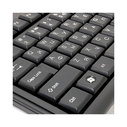 Купить Клавиатура A4Tech KR-83, проводная, USB, черный (KR-83 BLACK) в Симферополе, Севастополе, Крыму