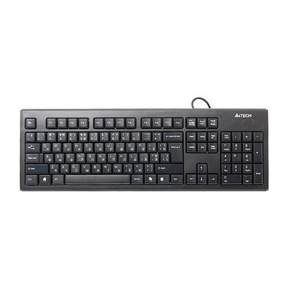 Купить Клавиатура A4Tech KR-83, проводная, USB, черный (KR-83 BLACK) в Симферополе, Севастополе, Крыму