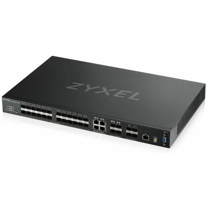 Управляемый коммутатор 24 порта: Zyxel XGS4600-32F-ZZ0102F (4х10/ 100/ 1000 Мбит/ с,4хSFP) 3 уровня