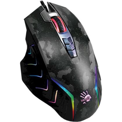 Мышь A4Tech Bloody J95S оптическая, проводная, USB, игровая, с подсветкой, узор (J95S SATELLITE ACTIVATED)