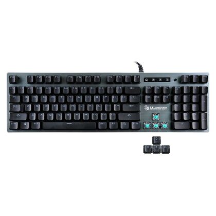 Клавиатура A4Tech Bloody B765, проводная, игровая, USB, с подсветкой, черный, кабель 1,8 м (B765)