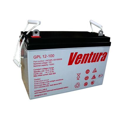 АКБ 12 V 100 Ah Ventura (GP 12-100) для использования в ЦОД и системах связи.