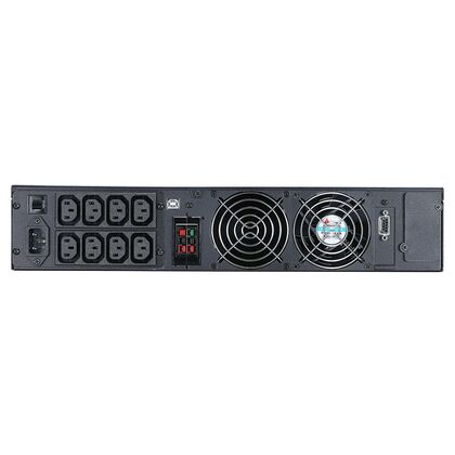 ИБП PowerCom MACAN 1000 ВА/ 1000 Вт, 8*IEC 320 C13 (компьютерный), AVR, RS-232, USB ( Аккумулятор 12 V/ 7,0 Ah*3)