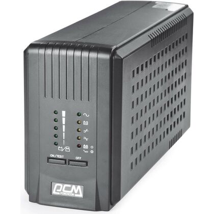 ИБП PowerCom Smart King Pro 700 ВА/ 560 Вт, 5*IEC 320 C13 (компьютерный), AVR, USB, RJ45/ RJ11 ( Аккумулятор 12 V/ 9,0 Ah*1)