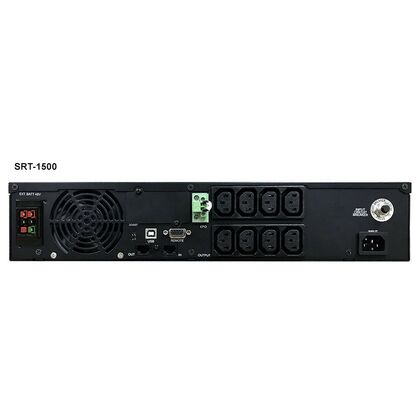 ИБП PowerCom Smart King RT 1500 ВА/ 1350 Вт, 8*IEC 320 C13 (компьютерный), AVR, RS-232, USB ( Аккумулятор 12 V/ 7,0 Ah*4)