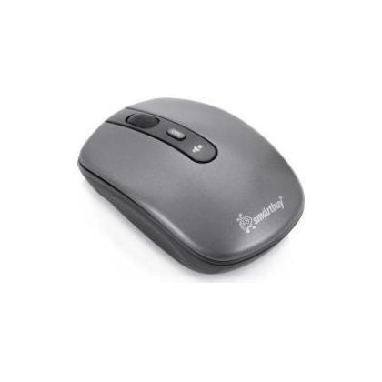 Мышь Smartbuy 314AG оптическая, беспроводная, Радио USB, серый металлик (SBM-314AG-G)