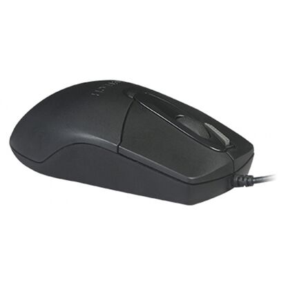 Мышь A4Tech OP-730D оптическая, проводная, USB, офисная, черный (OP-730D)