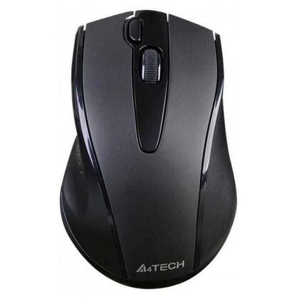 Мышь A4Tech G9-500FS оптическая, беспроводная, USB, офисная, бесшумный клик, черный (G9-500FS)