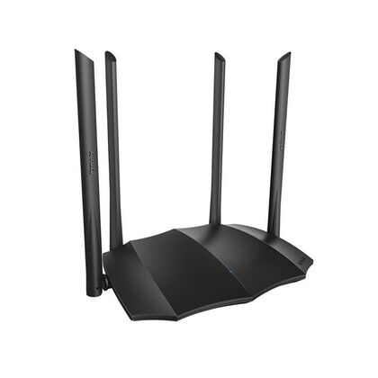 Маршрутизатор: Tenda AC8 (2.4+5 ГГц, 1хWAN, 5х10/ 100/ 1000 Мбит/ с, 5 ГГц 867 Мбит/ с, 2,4 ГГц 300 Мбит/ с)