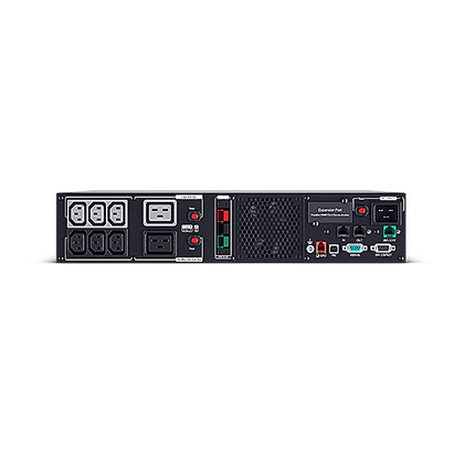 ИБП CyberPower PR3000ERTXL2U 3000 ВА/ 3000 Вт, 8*IEC 320 C13/ IEC 320 C19, AVR, RS-232, USB ( Аккумулятор 12 V/ 9,0 Ah*4)