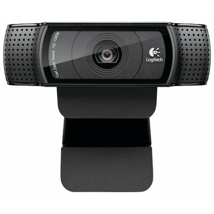 Web-камера Logitech C920 HD Pro 2 Мп, с микрофоном, черный (960-001055)