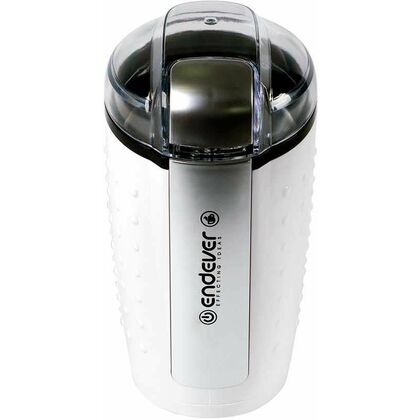 Кофемолка электрическая ENDEVER Costa-1059 белый (200 Вт, ротационный нож, 100 г)