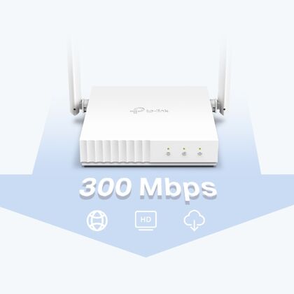 Маршрутизатор: TP-Link TL-WR844N (2.4 ГГц, 1хWAN, 4х10/ 100 Мбит/ с, 2,4 ГГц 300 Мбит/ с)