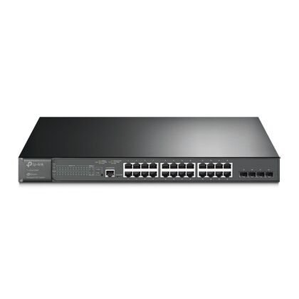 Управляемый PoE-коммутатор 28 порта: TP-Link TL-SG3428MP (,4хSFP,24хPoE) 2 уровня