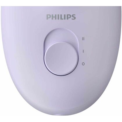 Эпилятор Philips BRE275/ 00 сиреневый (скоростей - 2, пинцетов - 21 шт, питание - от сети)