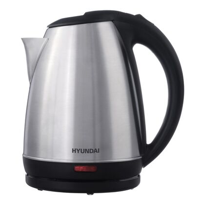 Чайник электрический Hyundai HYK-S1030 черный (2200 Вт, объем - 1.7 л, корпус: металлический)