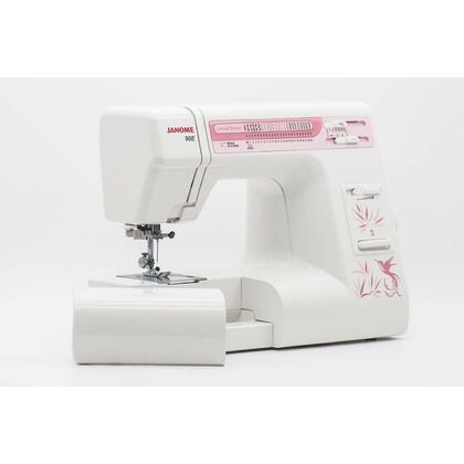Швейная машина Janome 90E белый (электромеханическая, челнок - горизонтальный, швейных операций - 23, петля - автомат)