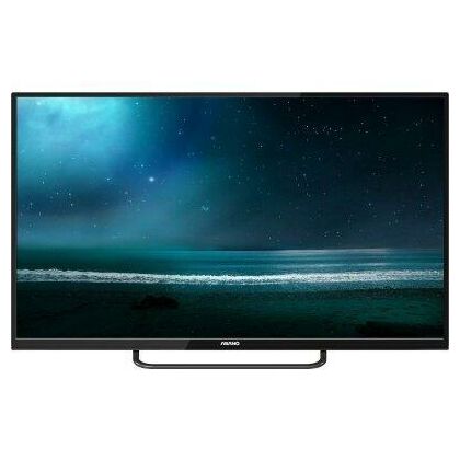 Телевизор 43" Asano 43LF1110T Full HD, тюнер DVB-T/ T2/ C, HDMI х3, USB х2, мощность звука: 2х7 Вт,  чёрный