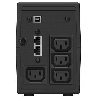 ИБП Ippon Back Power Pro II 500 ВА/ 300 Вт, 4*IEC 320 C13 (компьютерный), AVR, USB, RJ45 ( Аккумулятор 12 V/ 9,0 Ah*1)