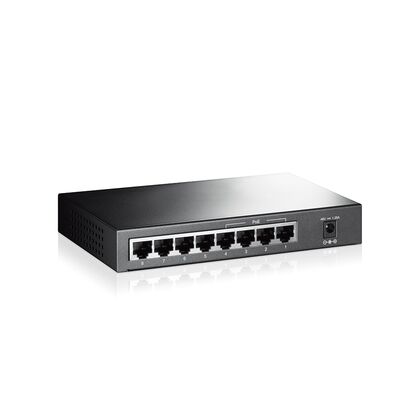 Неуправляемый POE-коммутатор 08 портов: TP-Link TL-SF1008P (08 портовХ10/ 100 Мбит/ сек) PoE‑бюджет 57 Вт, корпус - металл