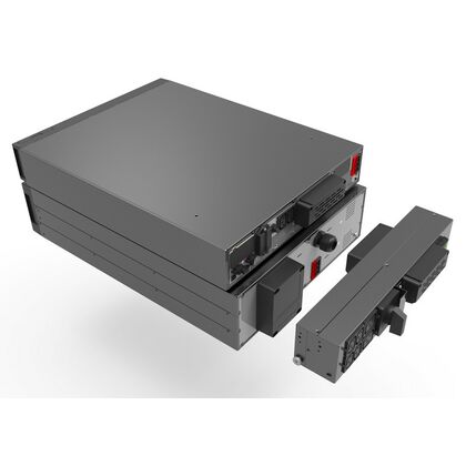 ИБП Ippon Innova RT II 10000 ВА/ 10000 Вт, 6/ 2*IEC 320 C13/ IEC 320 C19, AVR, RS-232, USB ( Аккумулятор 12 V/ 9,0 Ah*16)