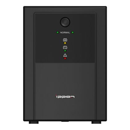 ИБП Ippon Back Basic Euro 1500 ВА/ 900 Вт, 4*Schuko (Euro), AVR, USB, RJ45  ( Аккумулятор 12 V/ 9,0 Ah*2)