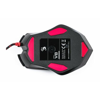 Мышь A4Tech Bloody V8 оптическая, проводная, USB, игровая, черный (Bloody V8)