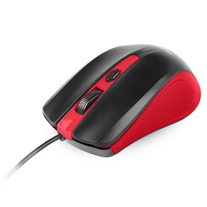 Мышь Smartbuy SBM-352-RK оптическая, проводная, USB, черный/ красный  (SBM-352-RK)