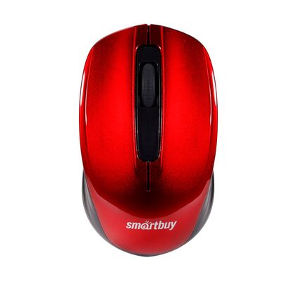 Мышь Smartbuy ONE 332 оптическая, беспроводная, USB, офисная, красный (SBM-332AG-R)