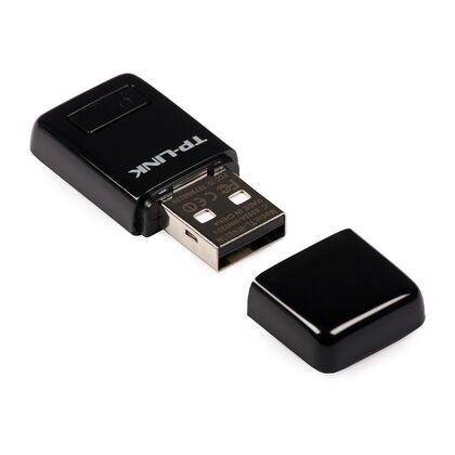 Адаптер Wi-Fi: TP-Link TL-WN823N (USB 2.0, 2,4 ГГц до 300 Мбит/ с)