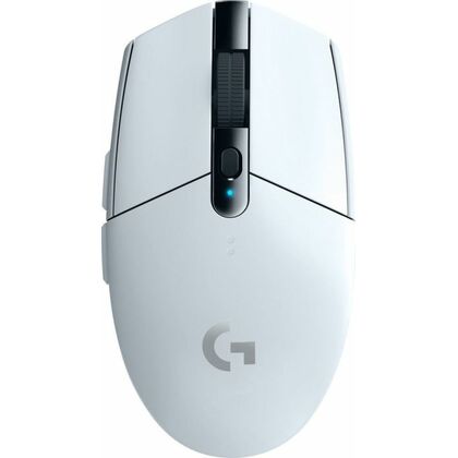 Мышь Logitech G305 Lighspeed оптическая, беспроводная, Радио USB, белый (910-005291)