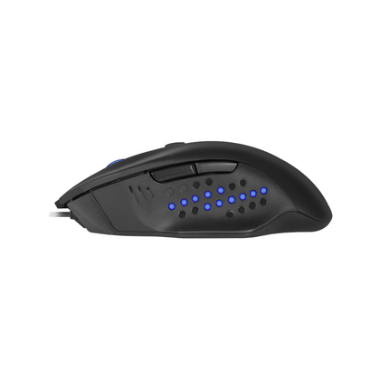 Мышь Defender Gainer REDAGON оптическая, проводная, USB, игровая, с подсветкой, черный (75170)