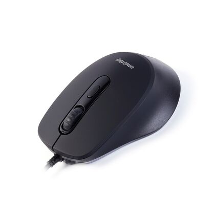 Мышь Smartbuy ONE 265-K оптическая, проводная, USB, офисная, бесшумный клик, черный (SBM-265-K)