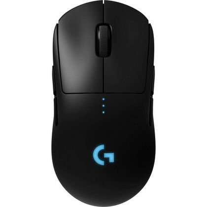 Мышь Logitech G PRO оптическая, беспроводная, Радио USB, черный (910-005272)