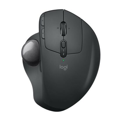 Трекбол Logitech MX ERGO Trackball оптическая, беспроводная, Радио USB, графит (910-005179)