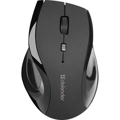 Мышь Defender Accura MM-295 оптическая, беспроводная, Радио USB, черный (52295)