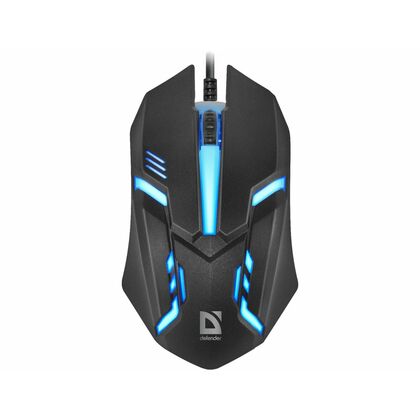 Мышь Defender CYBER MB-560L оптическая, проводная, USB, черный (52560)