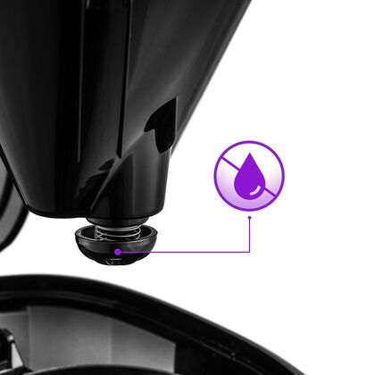 Кофеварка капельная Kitfort КТ-732 серебристый (900 Вт, молотый, 1500 мл)