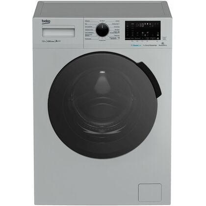 Стиральная машина фронтальная Beko WSPE7H616S серебристый ( стирка - 7.5 кг, отжим - 1200 об/ мин)