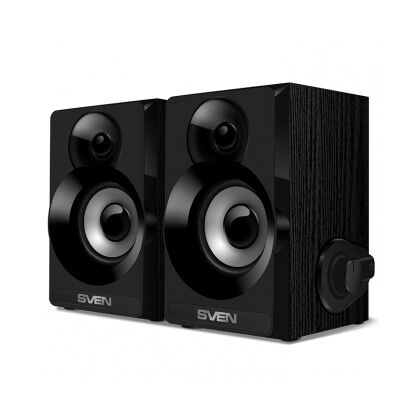Акустическая система Sven 2.0 SPS-517 6W, mini Jack 3.5 мм, черный (SV-016180)