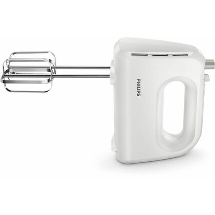 Миксер ручной Philips HR3705/ 00 белый (300 Вт; скоростей - 5; насадок - 4)