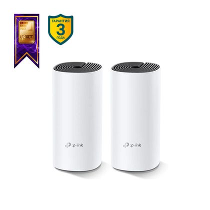 Wi-Fi Mesh система: TP-Link Deco P9(2-Pack) (2.4+5 ГГц, 2х10/ 100/ 1000 Мбит/ с, 5 ГГц 867 Мбит/ с, 2,4 ГГц 300 Мбит/ с)