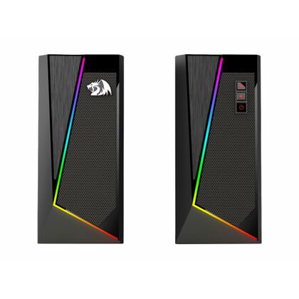 Акустическая система Defender 2.0 Redragon Anvil 6W, mini Jack 3.5 мм, черный  (77878)